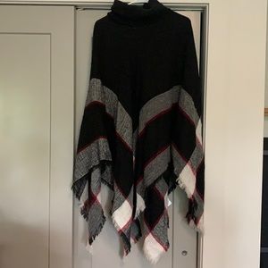 Lulus turtleneck poncho
